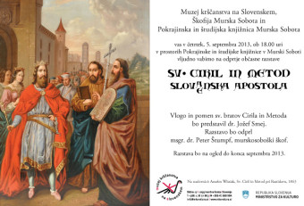 Razstava o sv. Cirilu in Metodu