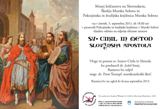 Razstava o sv. Cirilu in Metodu