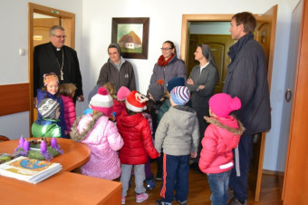 Na obisku pri g. škofu