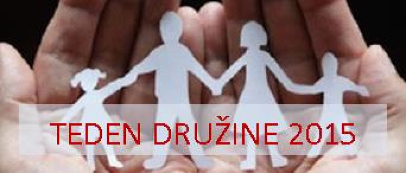 Teden družine 2015