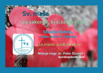 Maša za zakonce, ki si želijo otroka