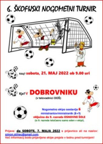 6. Škofijski ministrantski nogometni turnir