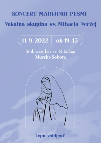 Stolnica: Koncert Marijinih pesmi