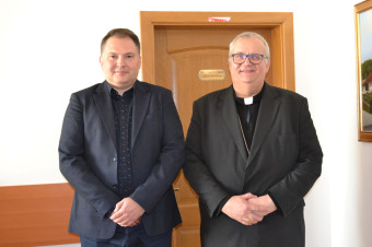 Soboški župan na obisku pri škofu