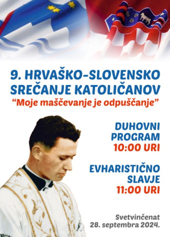 9. slovensko hrvaško srečanje katoličanov