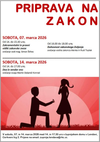 Lendava - Priprava na zakon