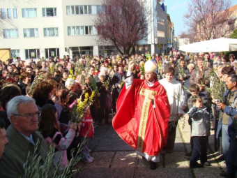 Murska Sobota - Cvetna nedelja v stolni cerkvi sv. Nikolaja