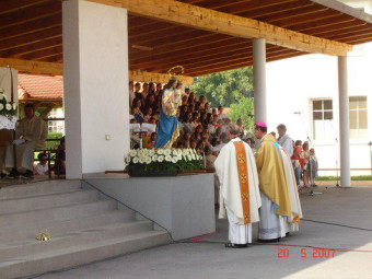 Praznik Marije Pomočnice - Veržej