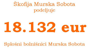 Rakičan - Izročitev sredstev za bolnišnico