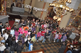 Razkrižje - 3. škofijsko srečanje otroških in mladinskih pevskih zborov