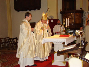Vsi sveti - sv. maša v stolnici